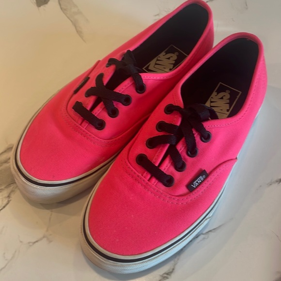 Hot Pink Vans women’s 6.5 , laces, men’s 5 - Picture 10 of 10